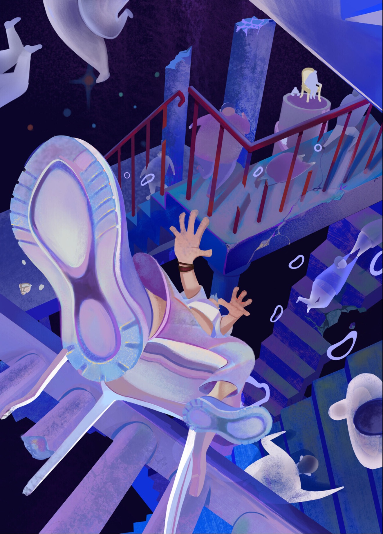 Character in environment